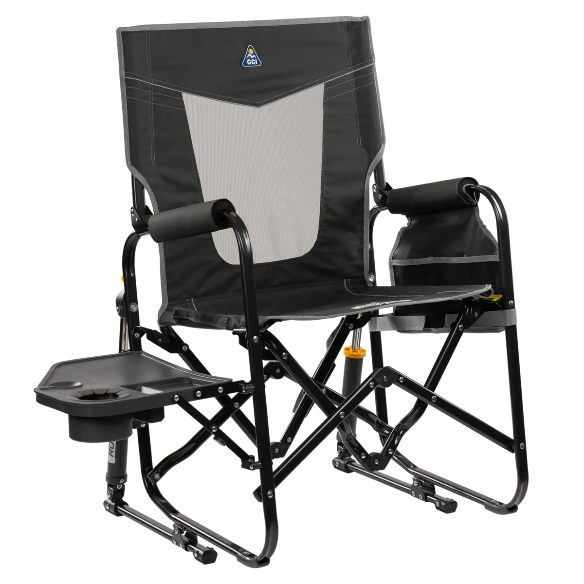 Stowaway Rocker™ with Side Table - Patio Meal Ready